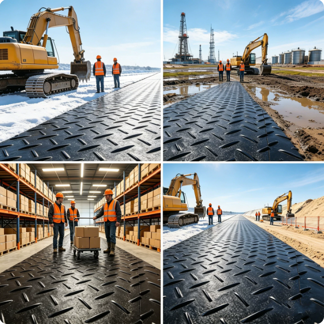 polyethylene pavement Board cover