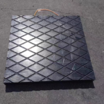 High-density polyethylene (HDPE) leg support plate
